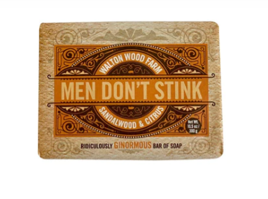 Men Don't Stink - Sandalwood & Citrus Bar Soap 10.5oz
