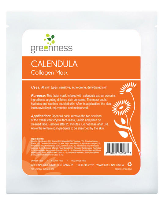 Greenness Calendula Collagen Mask