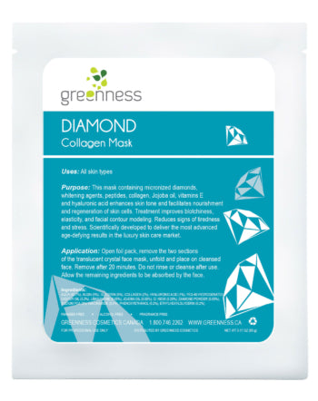 Greenness Diamond Collagen Mask