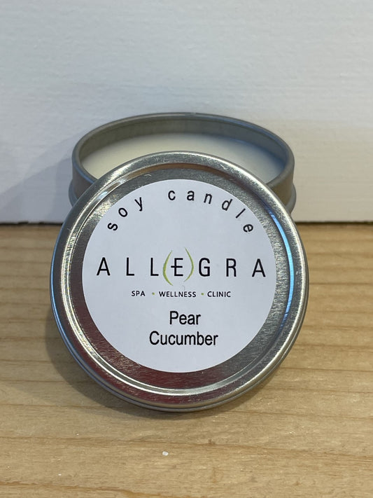 2oz Soy Candle Pear Cucumber